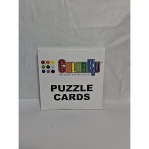 Colorku Sudoku Color Balls Puzzle Replacement Puzzle Cards Only